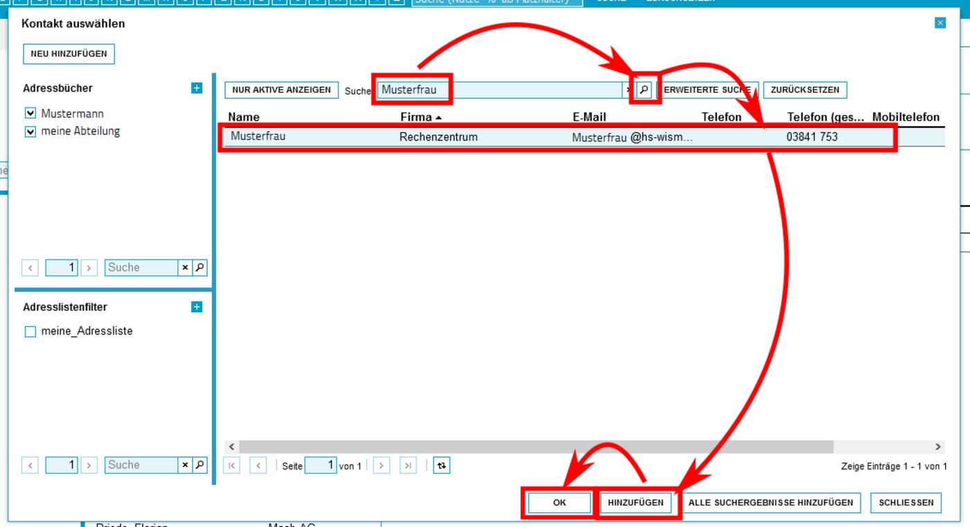 E Mail System der Hochschule Hochschule Wismar