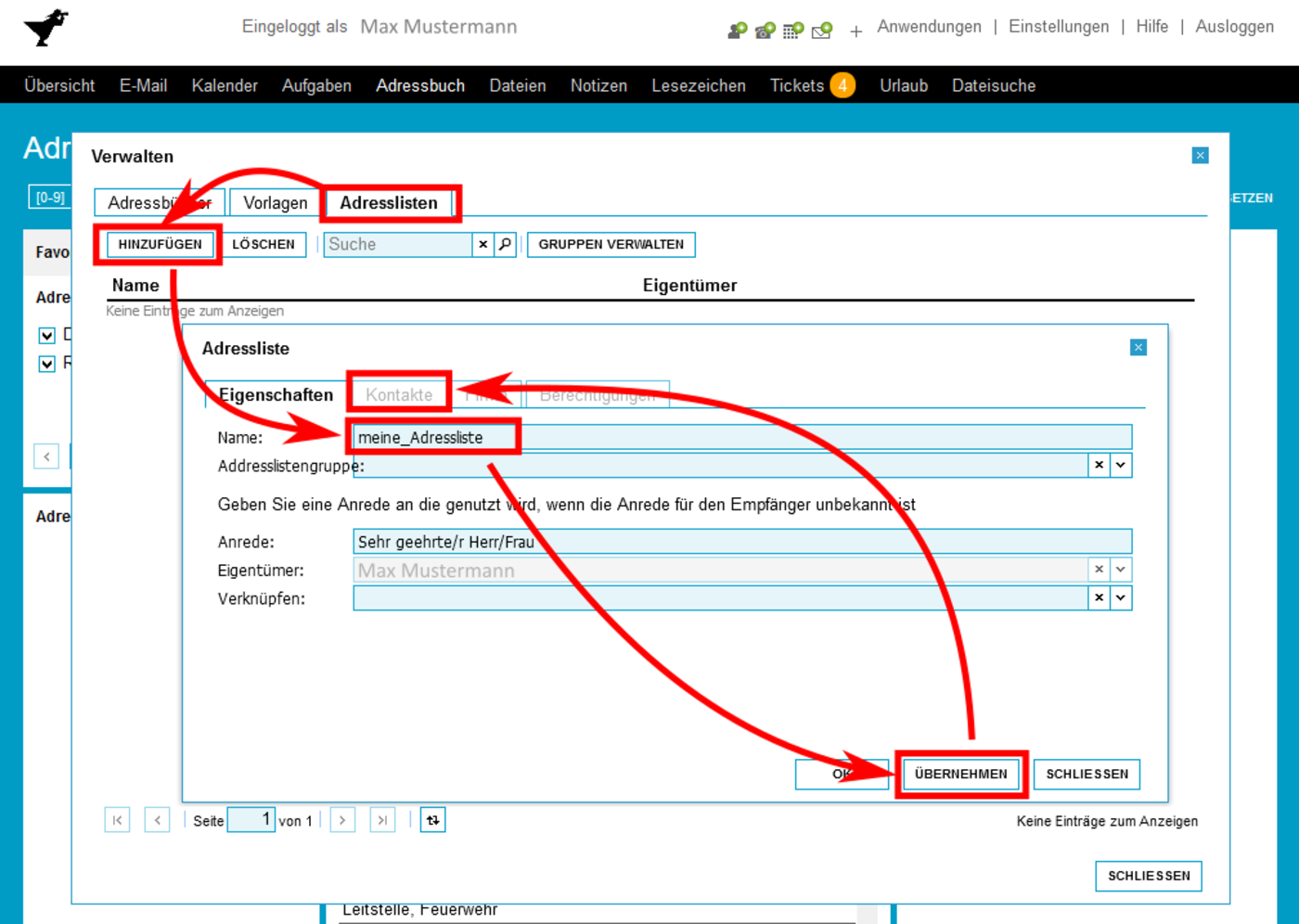 E Mail System der Hochschule Hochschule Wismar