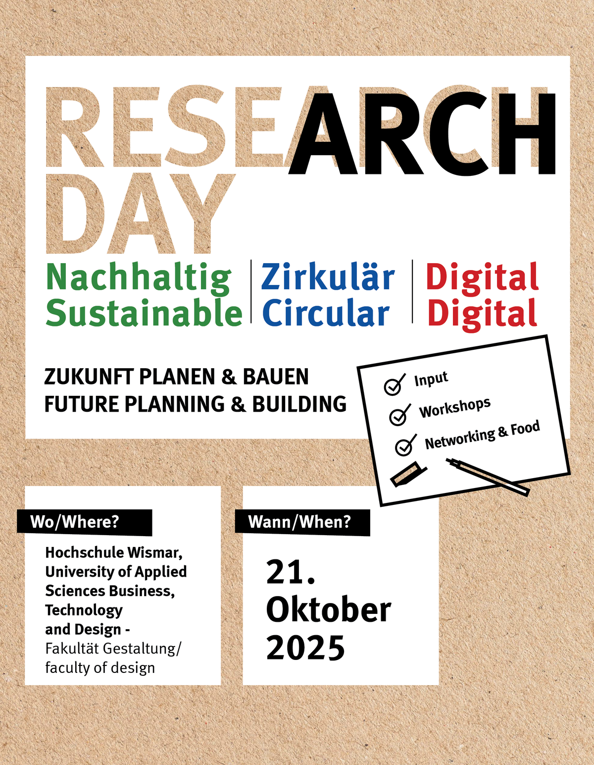 Plakat Research Day