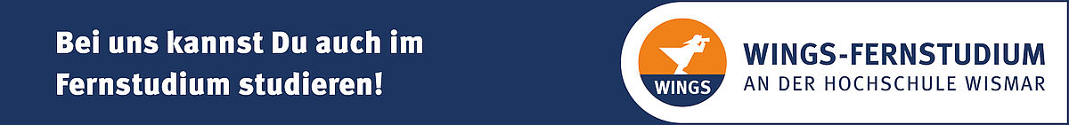 Link zum Fernstudium Angebot von WINGS-Fernstudium an der Hochschule Wismar (extern)