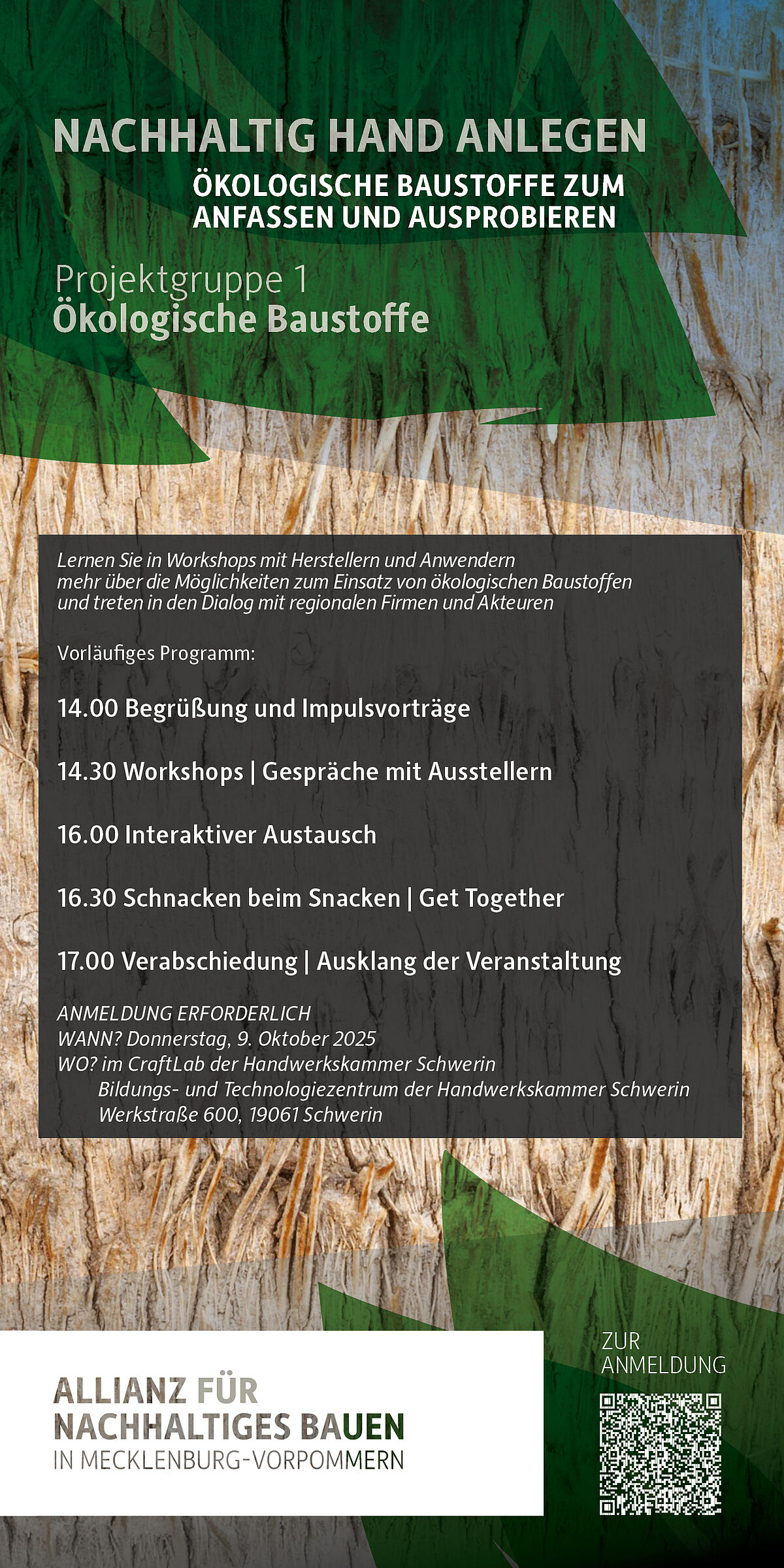 Programm Workshopnachmittag 09.10.25
