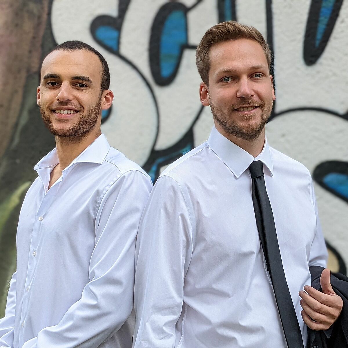 Nii-Osu Lamptey und Kai Lohbauer – KickStart HS Wismar