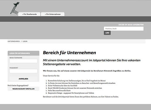 Zum Jobportal »